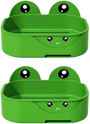 Frogs Themed Soap Holder for Bathrooms and Kitchens