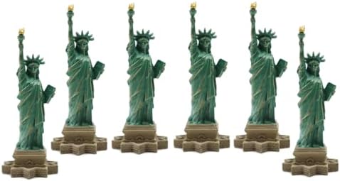 Generic New York City Statue of Liberty Figurine 4 6 Pack