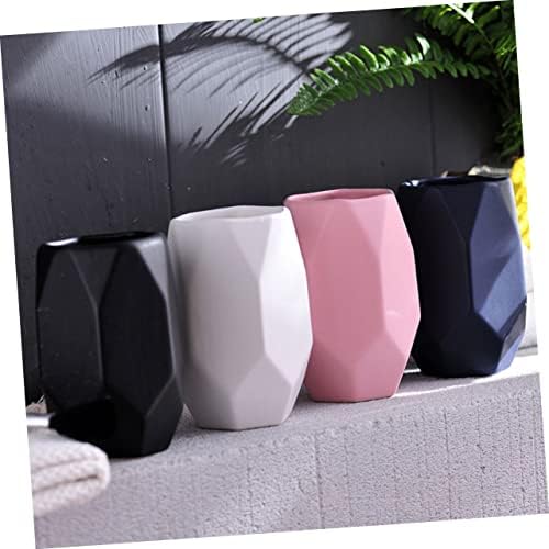 PRETYZOOM Ceramic Toothbrush Cup Holder for Home Travel
