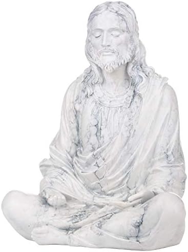 Peace of Christ 10 Inch Marble Statue - Spiritual Decor
