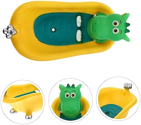Dinosaur Soap Dish Cartoon Storage Drain Box