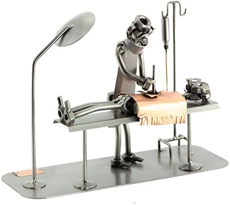 Handmade Surgeon Sculpture Nuts Bolts Figurine Germany