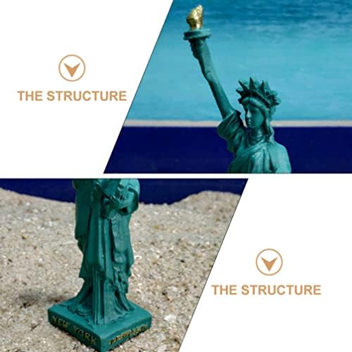 HOMSFOU Resin Statue Sand Table Model for DIY