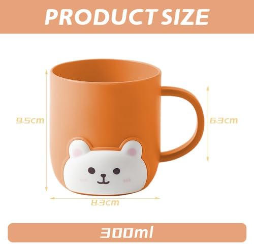 2 Pieces Toothbrush Tumbler for Kids and Travel 1