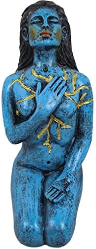 SHINILY Self Love Goddess Sculpture Blue 71 Inch Statue
