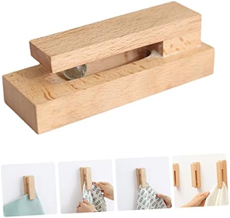 Happyyami Towel Hanging Rack Rustic Style for Bathroom and Kitchen