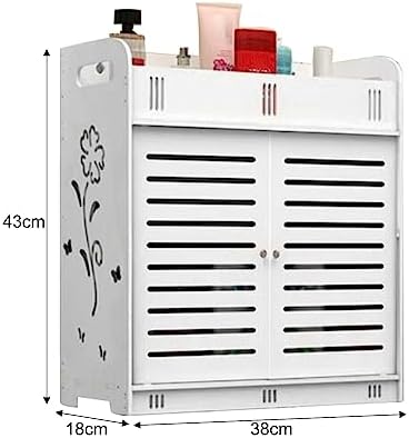 Saterkali Bathroom Shelve Cabinet White 1694 x 1497 x 709