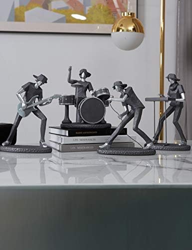 HAUCOZE Musician Figurine Piano Sculpture 85 Inch Decor Statue