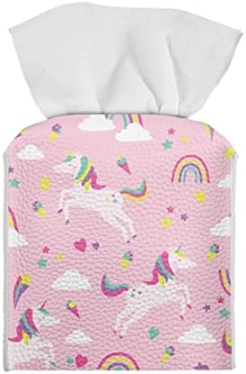 Joo Meryer Pink Unicorn Tissue Box Cover