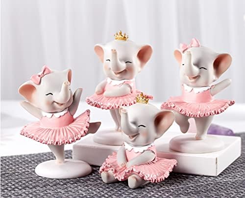 Comfy Hour Wildlife Collection Cute Dancing Elephant Figurine