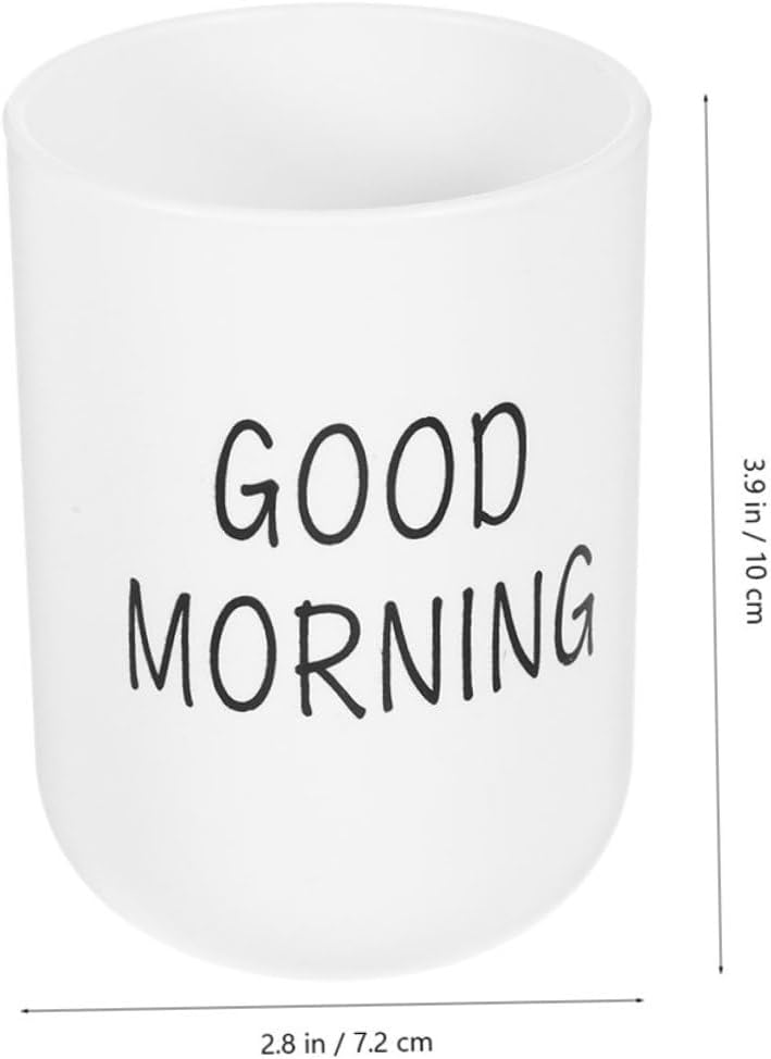 Ciieeo Unbreakable Plastic Toothbrush Holder