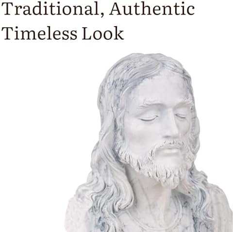 Peace of Christ 10 Inch Marble Statue - Spiritual Decor