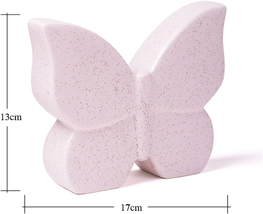 Butterfly Ceramic Sculpture Home Decor 67 Inch