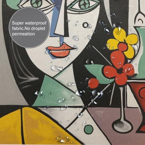 DAOWANGZUO Female Face Shower Curtain Set 72x72in