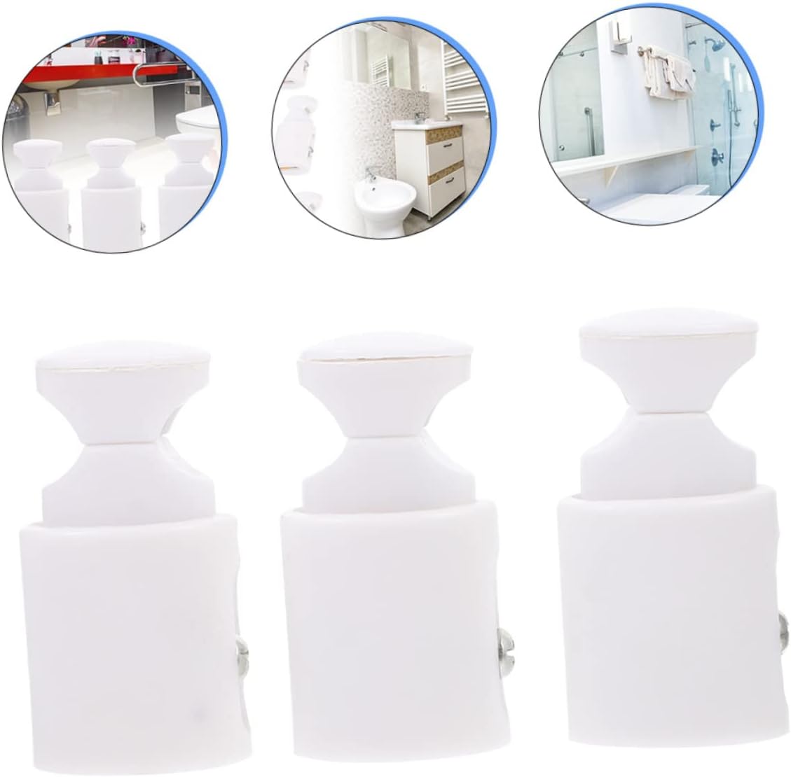 Levemolo 3pcs Space-Saving Radiator Towel Hooks