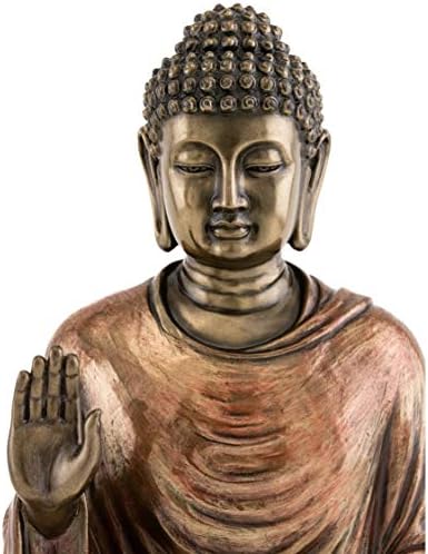 Top Collection Shakyamuni Buddha Statue Touching Earth 9 Inch Bronze