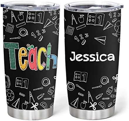 Hyturtle Personalized Stainless Steel 20oz Tumbler with Flip Lid