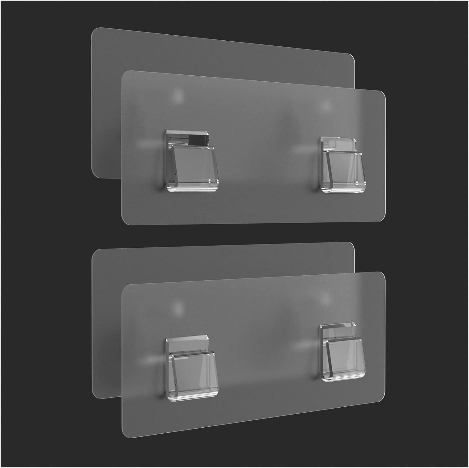 AOUKAR Shower Caddy Shelf Adhesive Pads 4pack