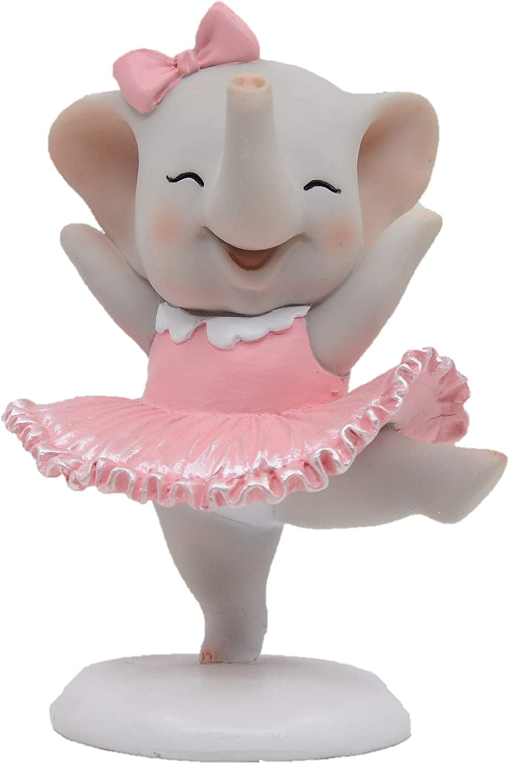 Comfy Hour Wildlife Collection Cute Dancing Elephant Figurine
