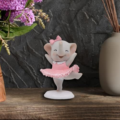 Comfy Hour Wildlife Collection Cute Dancing Elephant Figurine