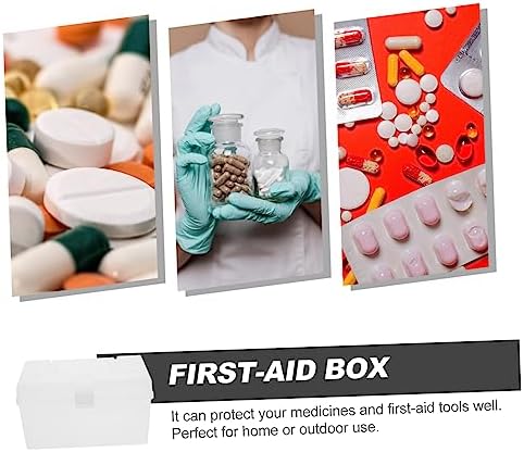NOLITOY White Medicine Cabinet Storage Organizer