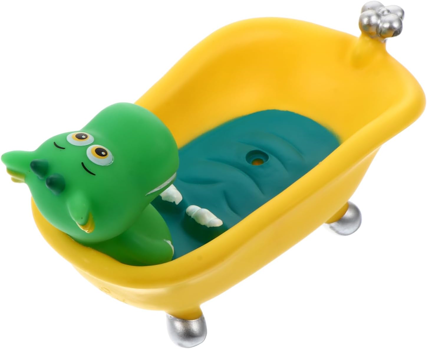 Veemoon Dinosaur Soap Dish - Cute Animal Sponge Holder for Bath and Kitchen