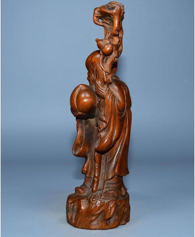 LimpaC Mini Boxwood Child Longevity God Figurine