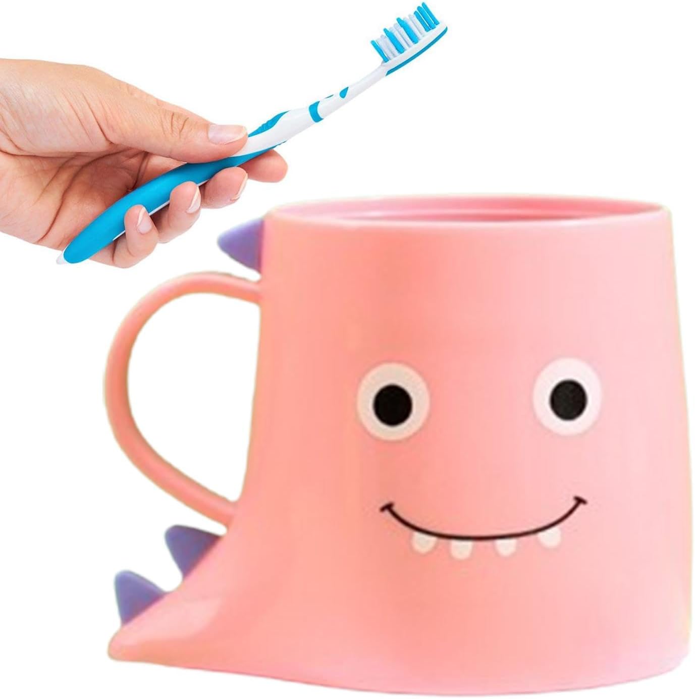 Cute Dinosaur Toothbrush Holder for Kids and Adults