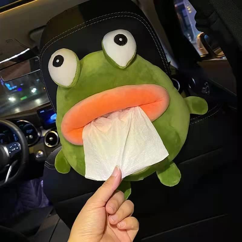Cute Cartoon Animal Tissue Box Holder for Car and Home