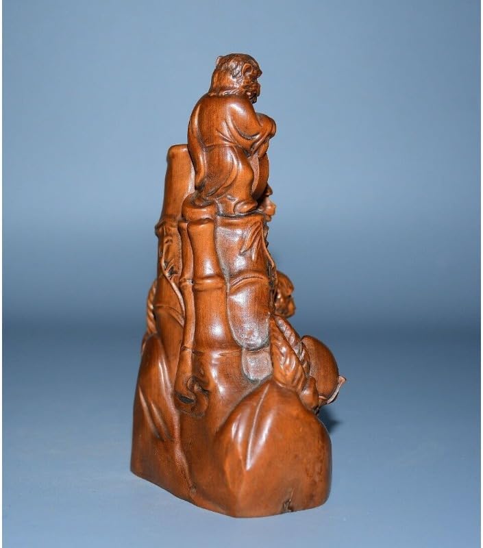 LimpaC Mini Boxwood Three Monkey Statues
