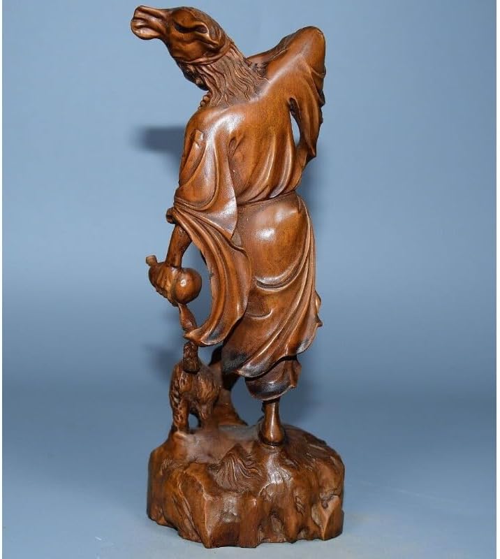 LimpaC Mini Boxwood Jigong Arhat Statue