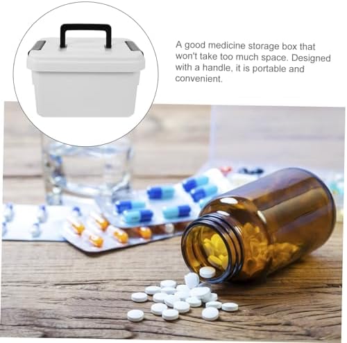 Didiseaon Travel Medical Box Handle Lightweight First Aid Storage Organizer