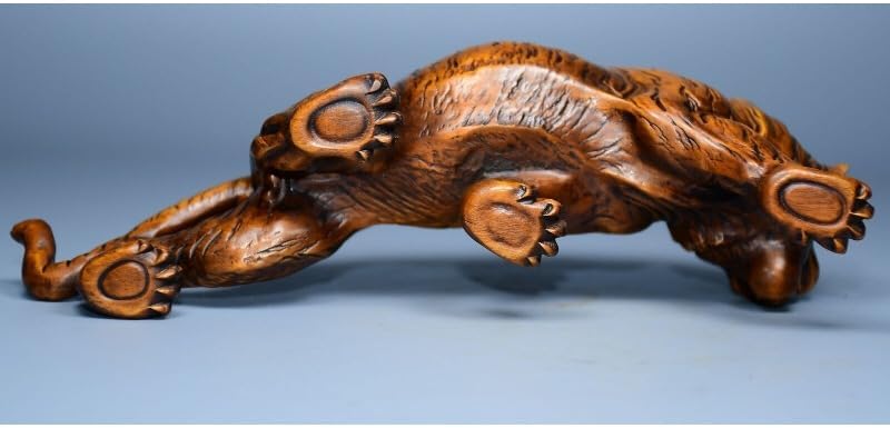 LimpaC Collection Mini Boxwood Tiger Statues