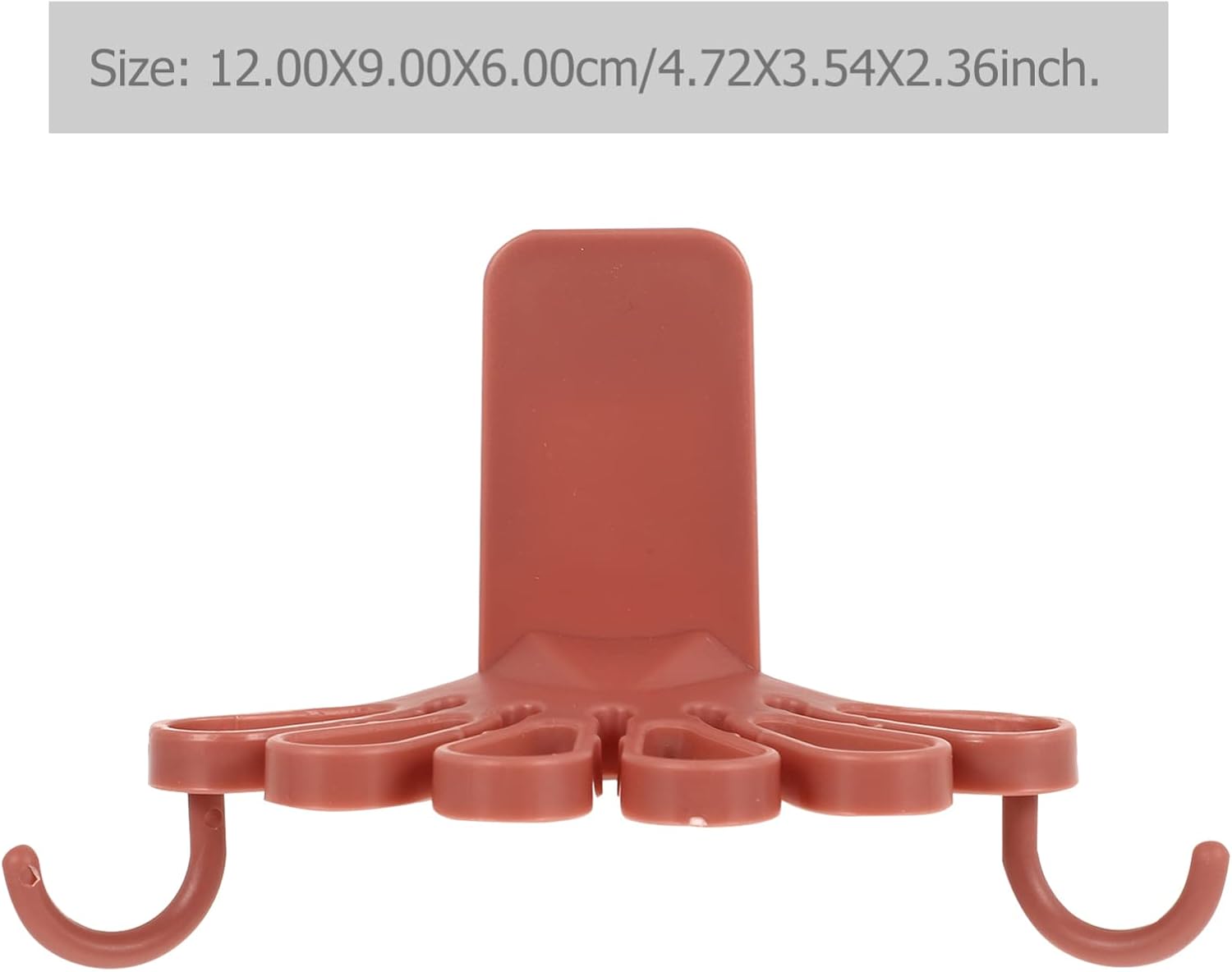 Housoutil Plastic Towel Rack Holder with Swivel Hooks