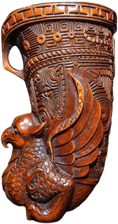Handcrafted Boxwood Mythical Creatures Statues