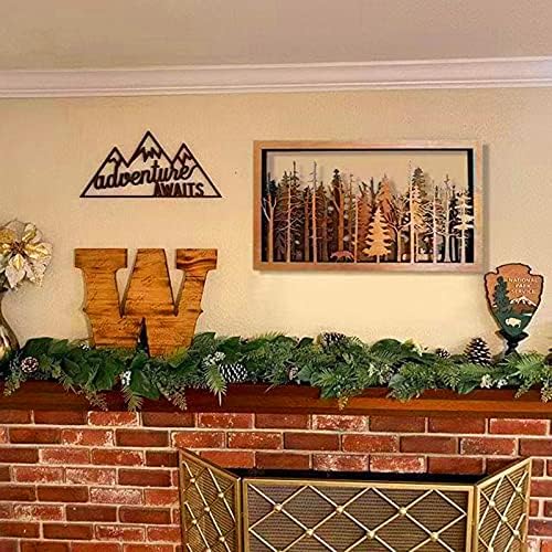 Nudsfuii Small Figurines Wall Decor for Home Office