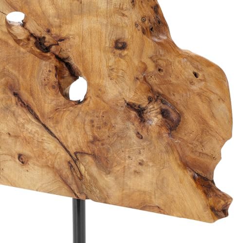 NAHARO Handcarved Root Wood Sculpture - Rustic Decor
