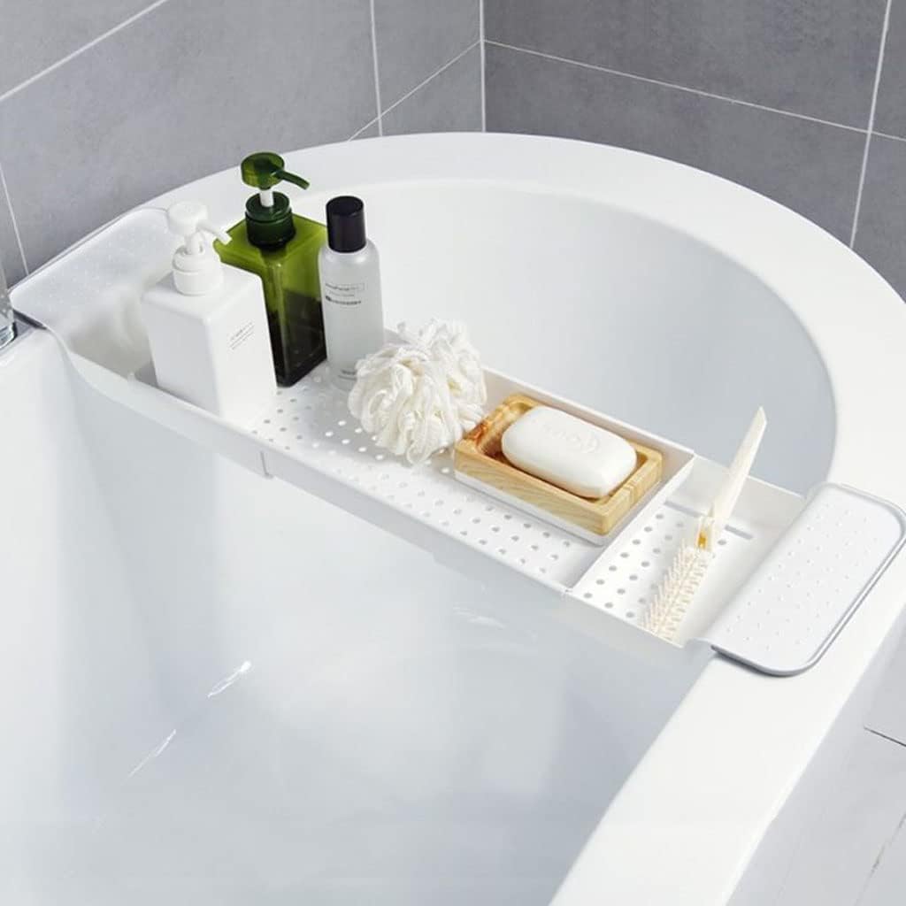 WINGSIGHT Expandable Bathtub Tray Organizer