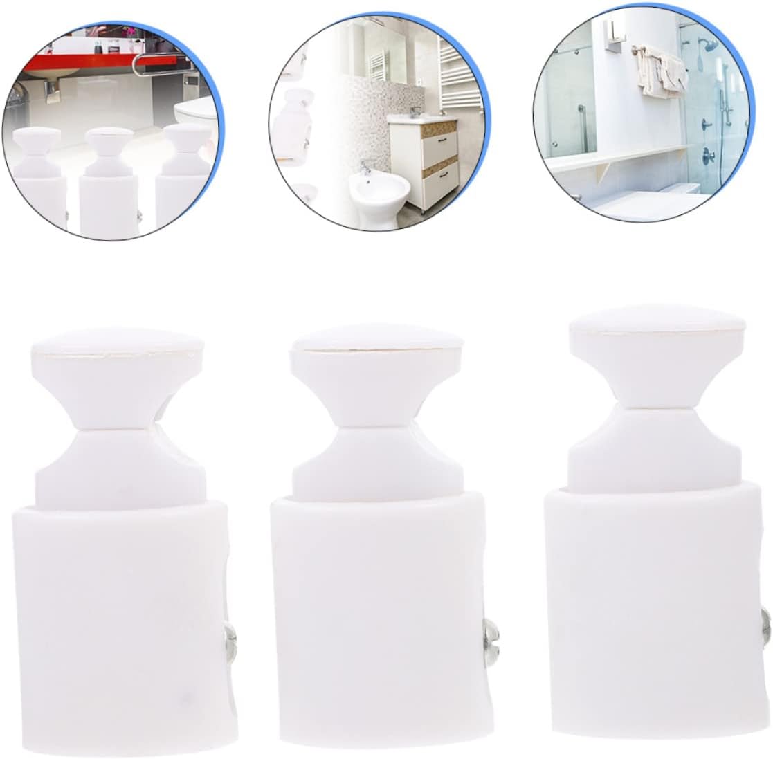 PRETYZOOM 3pc Space-Saving Radiator Hooks for Bathroom