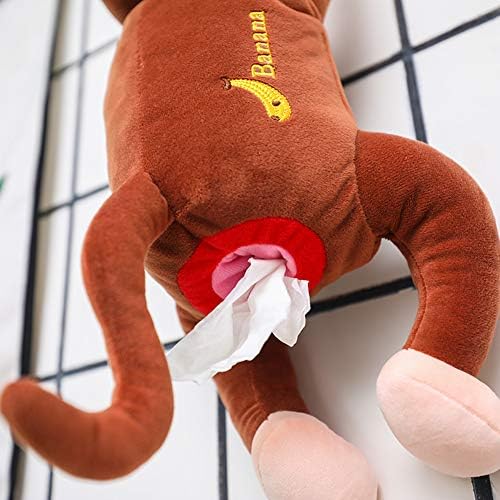 DAMEING Creative Monkey Tissue Box Holder