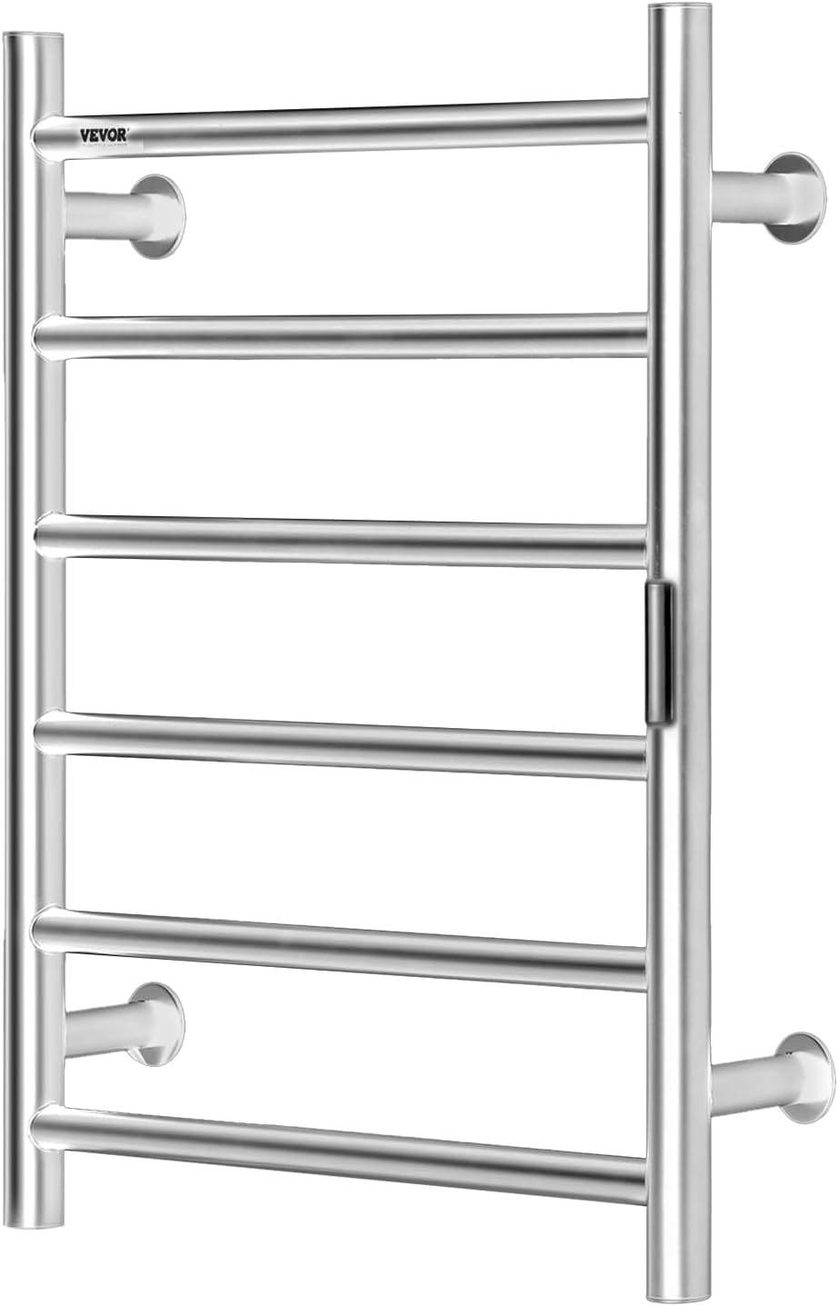 VEVOR 6 Bars Towel Warmer Rack with Timer