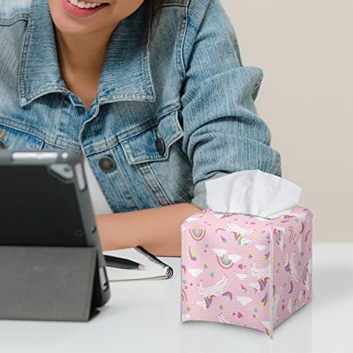 Joo Meryer Pink Unicorn Tissue Box Cover
