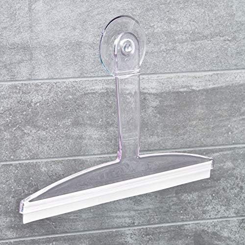 InterDesign iDesign 22300 Clear Squeegee with Storage Hook