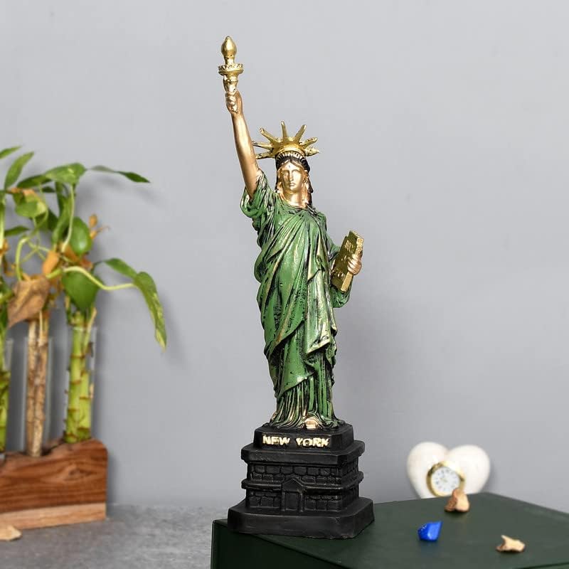 Handcrafted Resin Statue of Liberty Home Decor