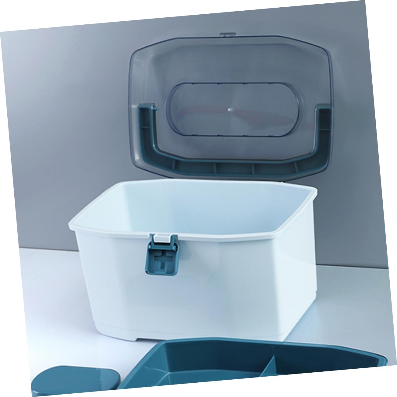 Beavorty Medicine Cabinet with Double Organizer and Removable Tray