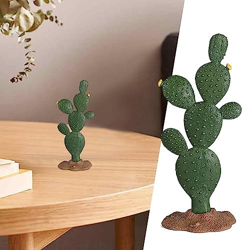 PVC Cactus Statue Home Decor Farmhouse Figurine