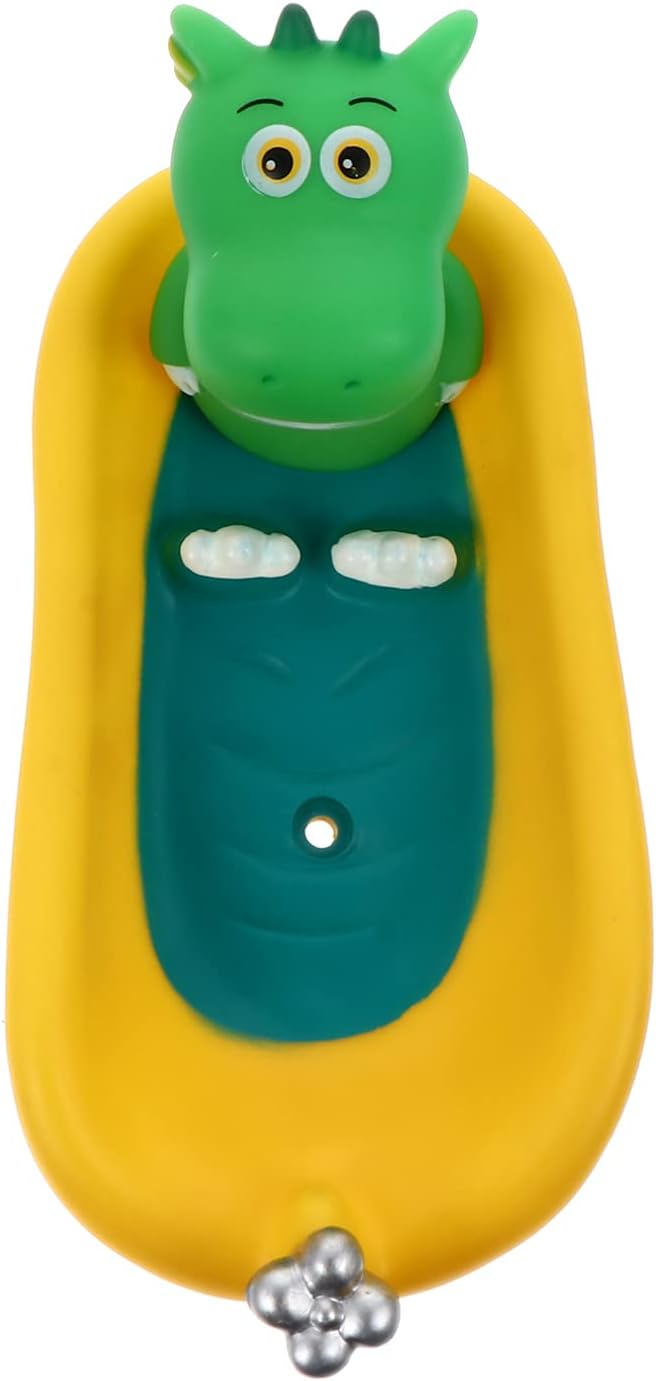 Zerodeko Dinosaur Soap Drain Holder Storage Box