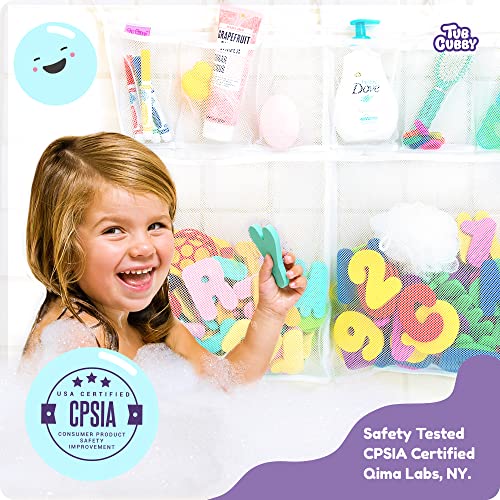 Tub Cubby Original Bath Toy Storage - 30x23 Mesh Shower Caddy