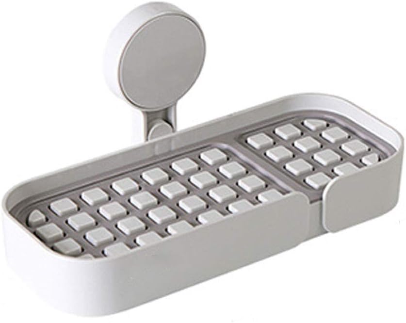 BE-TOOL Suction Soap Dish Holder Universal Kitchen Sink Bathroom Accessory