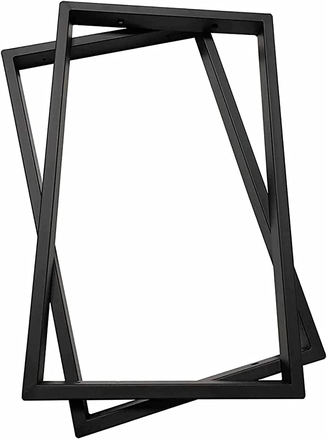ALDEPO Wine Rack Hanging Wrought Iron Decor Shelf